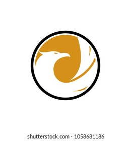 eagle logo template