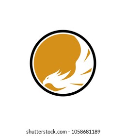 eagle logo template