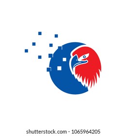 eagle logo template