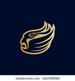 eagle logo template