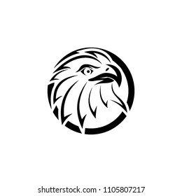 eagle logo template