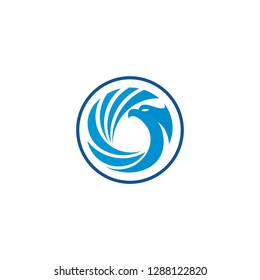 eagle logo template