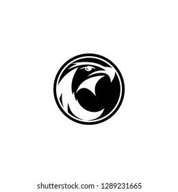 eagle logo template