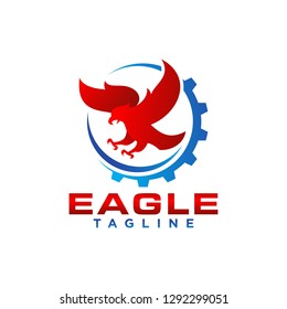 Eagle Logo Template