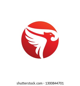 eagle logo template
