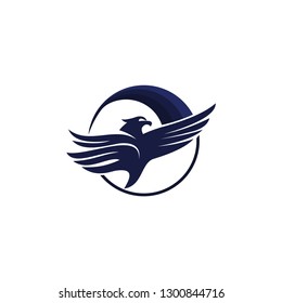 eagle logo template
