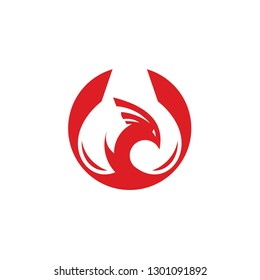 eagle logo template