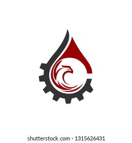 eagle logo template