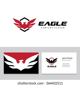 Eagle Logo Template