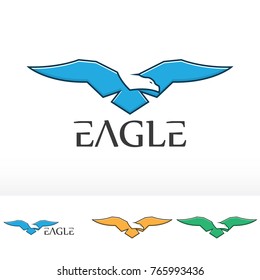 Eagle Logo Template.