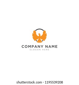 Eagle Logo Template Design Vector, Emblem, Design Concept, Creative Symbol, Icon