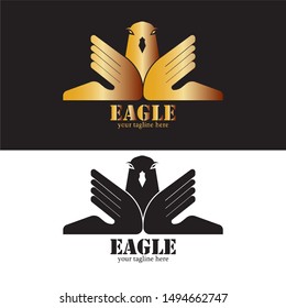 Eagle Logo Template design vector
