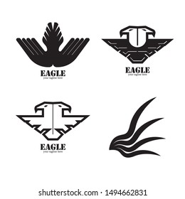 Eagle Logo Template design vector
