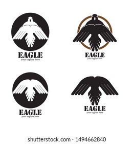 Eagle Logo Template design vector
