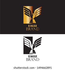 Eagle Logo Template design vector
