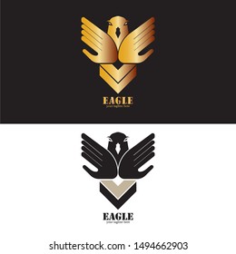 Eagle Logo Template design vector
