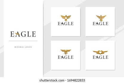 Eagle Logo Template Design Vector Illustration