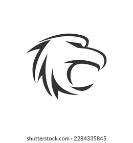 eagle logo template. Icon Illustration Brand Identity. Isolated and flat illustration. Vector graphic