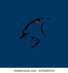 eagle logo template: real estate company