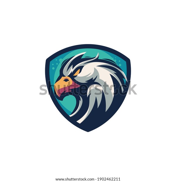 Eagle Logo Template Vector Awesome Stock Vector (Royalty Free ...