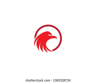 Eagle logo template vector icon