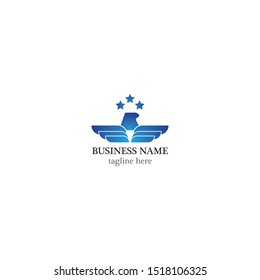 Eagle logo template vector icon design
