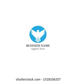 Eagle logo template vector icon design