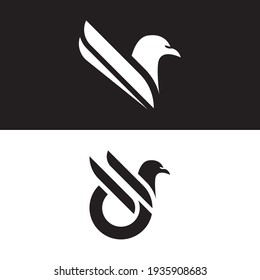 Eagle logo template vector icon design