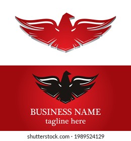 Eagle logo template vector icon design
