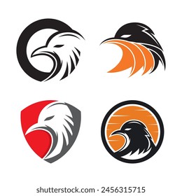 Eagle logo template vector icon design
