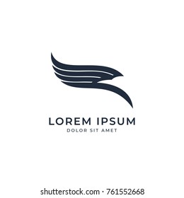 Eagle logo template vector icon