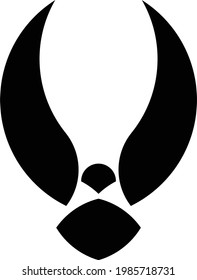 It's an eagle logo. This eagle logo is perfect for companies that have a philosophy like eagles.