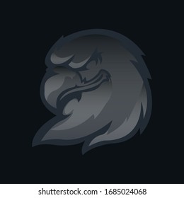 eagle. logo. USA. gradient. symbol.