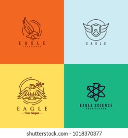 Eagle logo vector