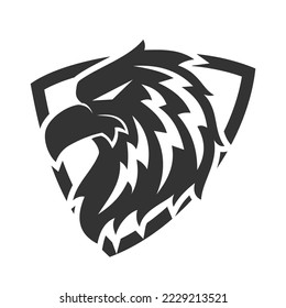Eagle Logo Vector animal design Icon Illustration Brand Identity