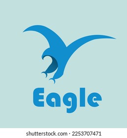 ilustración de arte vectorial del logotipo del águila
