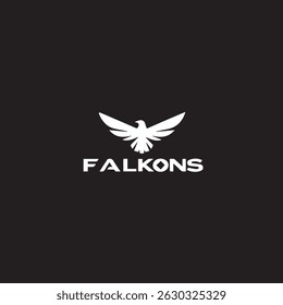 eagle logo vector Bold and clean eagle logo vector, with sharp lines and a strong silhouette 
