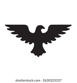 eagle logo vector Bold and clean eagle logo vector, with sharp lines and a strong silhouette 

