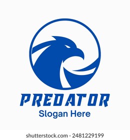 Vector de logotipo de águila para símbolo de negocio 