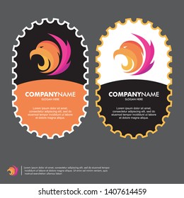 Eagle Logo vector. can use for landing page, template, ui, web, mobile app, poster, banner, flyer, stickers. EPS 10