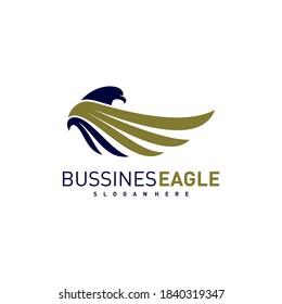 Eagle Logo Vector, Creative Eagle logo design template, Icon symbol