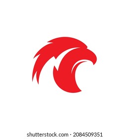 Eagle Logo Vector, Creative eagle icon Template illustration