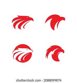 Eagle Logo Vector, Creative eagle icon Template illustration