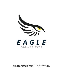 Eagle Logo Vector, Creative eagle icon Template illustration