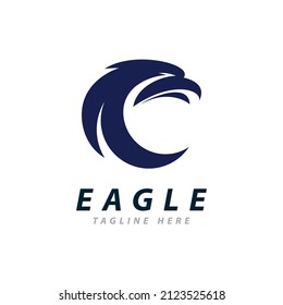 Eagle Logo Vector, Creative eagle icon Template illustration