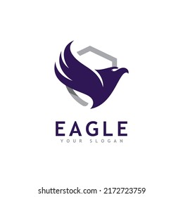 Eagle Logo Vector, Creative eagle icon Template illustration