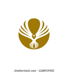 Eagle Logo Vector, Design Logo Template. Eagle logo Concepts