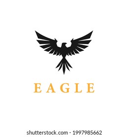eagle logo vector design. for logo template