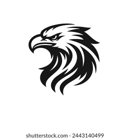 Eagle logo vector. EPS 10 editable vector