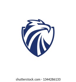 Eagle logo vector graphic modern concept